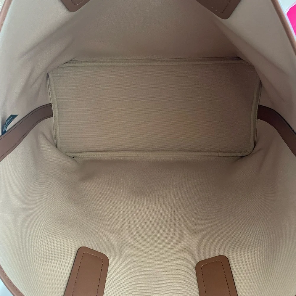BNWOT Michael Kors Tan Logo Tote Bag